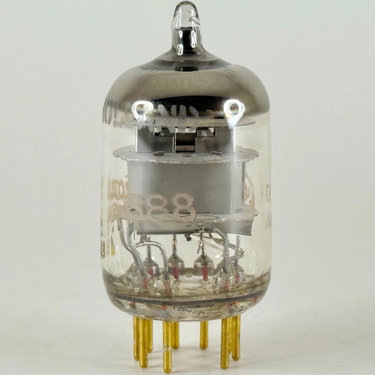 (1) Tested GE CGE 6688 Tube Gold Pins Holland with Box Date Code D4 AY