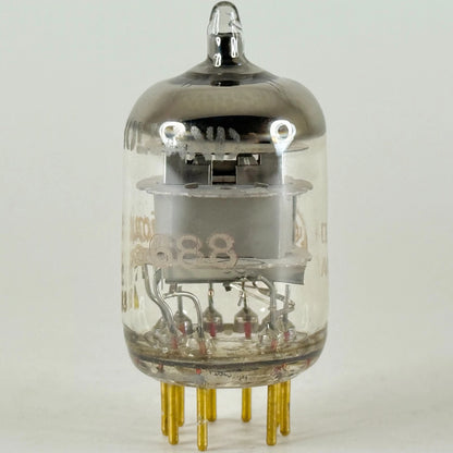 (1) Tested GE CGE 6688 Tube Gold Pins Holland with Box Date Code D4 AY