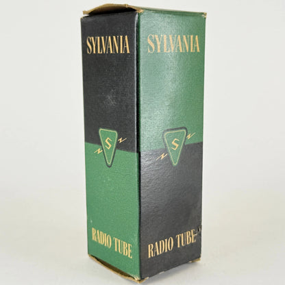 (1) Tested 1954 Sylvania 6W4GT Tube with Box Date Code AM 6W4 GT Rectifier Tube