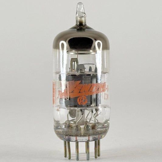 (1) Tested Zenith 6GH8A Tube Date Code 18-09 Halo Getter Triode Cutoff Pentode