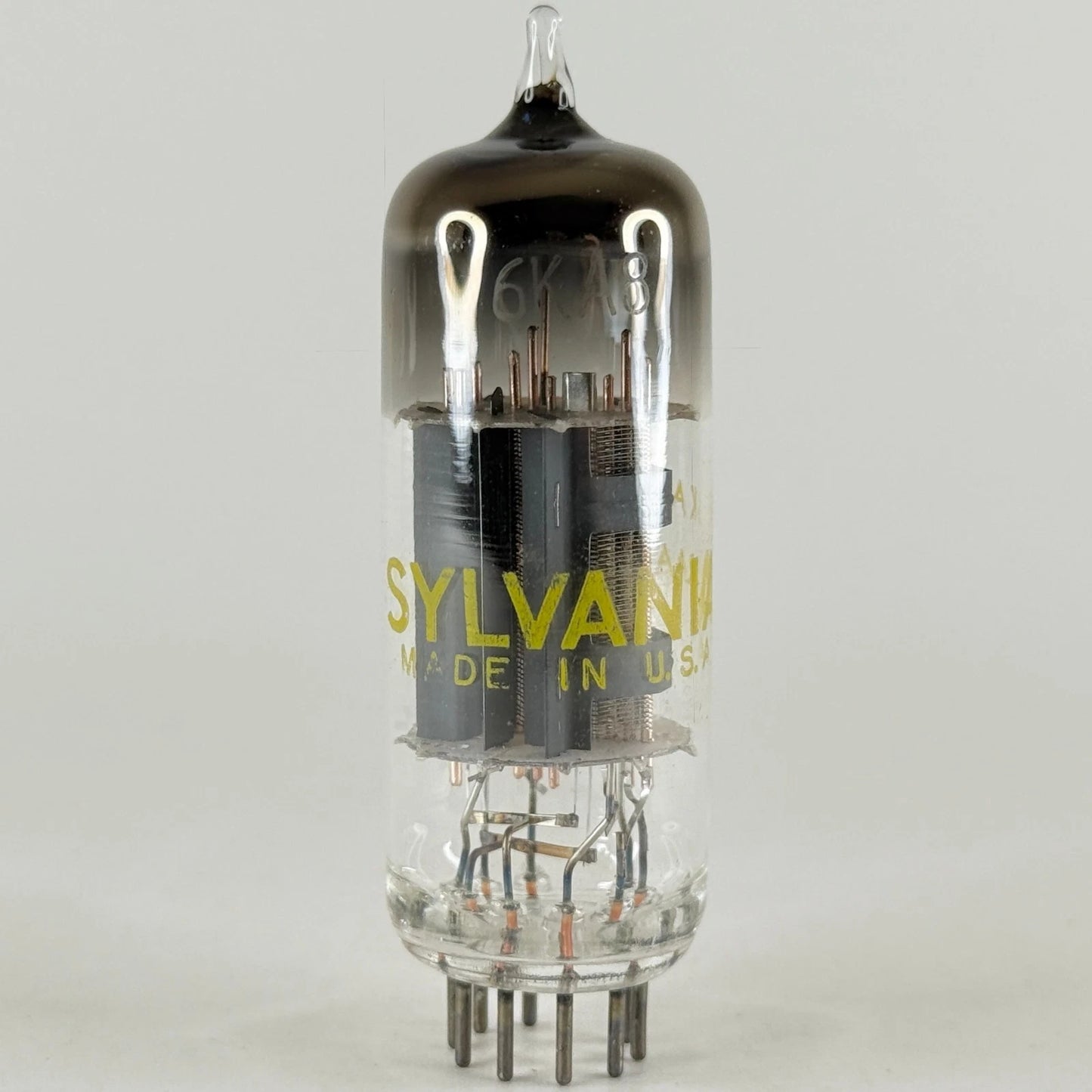 (1) Tested Sylvania 6KA8 Tube with Box Date Code RAA Triode Pentode Vacuum Tube