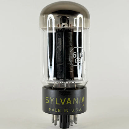 (1) Tested Sylvania 6L6GB Tube Date Code MLU FA 6L6 GB Beam Power Tube