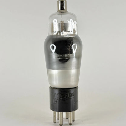 (1) Tested Silvertone 6D6 Tube Date Code 56X Engraved Base Pentode Tube