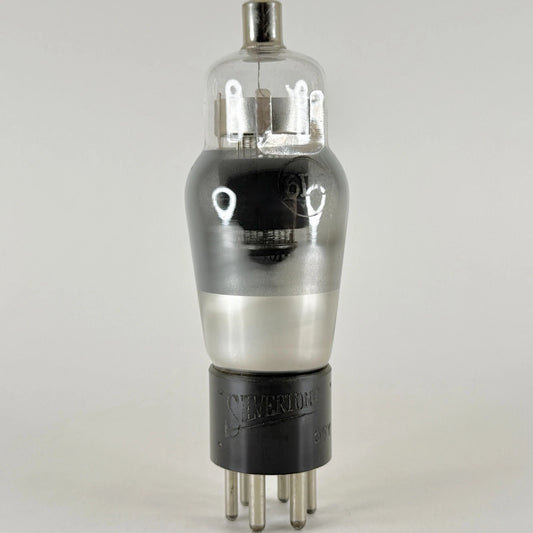 (1) Tested Silvertone 6D6 Tube Date Code 56X Engraved Base Pentode Tube