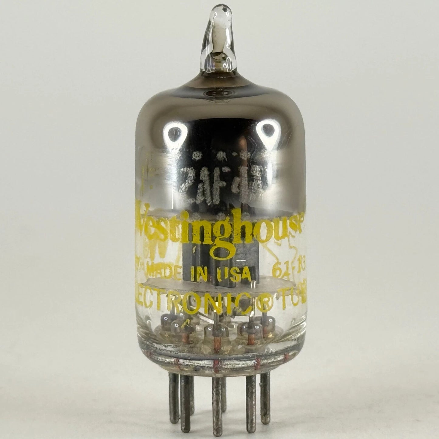 (1) Tested Westinghouse 2AF4A Tube Date Code 61-13 Medium Mu Triode Tube (c)