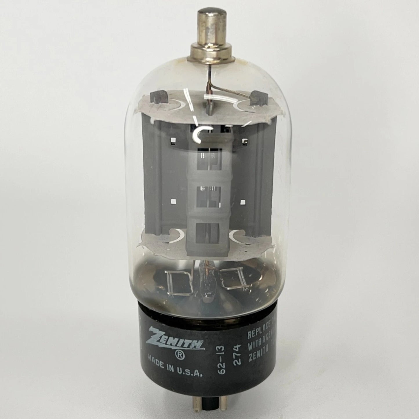 (1) Tested Strong Zenith 6DQ6B Tube Date Code 62-13 Zenith 6DQ6 B Power Tube