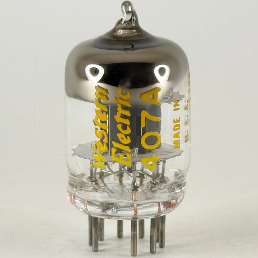 (1) Tested Strong 1963 Western Electric 407A Tube Code 6339 407 A Double Triode