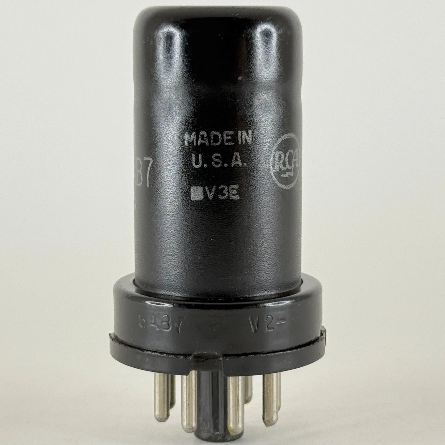 (1) Tested Very Strong RCA JAN CRC 6AB7 Tube VT-176 Date Code ◼️V3E Pentode (c)