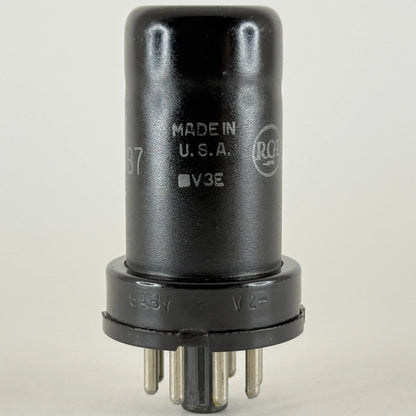 (1) Tested Very Strong RCA JAN CRC 6AB7 Tube VT-176 Date Code ◼️V3E Pentode (c)