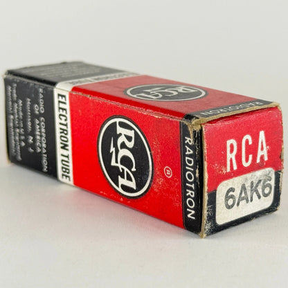 (1) Tested RCA 6AK6 Tube and Box Date Code NHK Power Amplifier Pentode Tube (c)