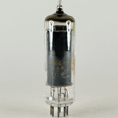 (1) Tested RCA 6CU5 with Box Date Code NF Black Plate Beam Power Pentode Tube