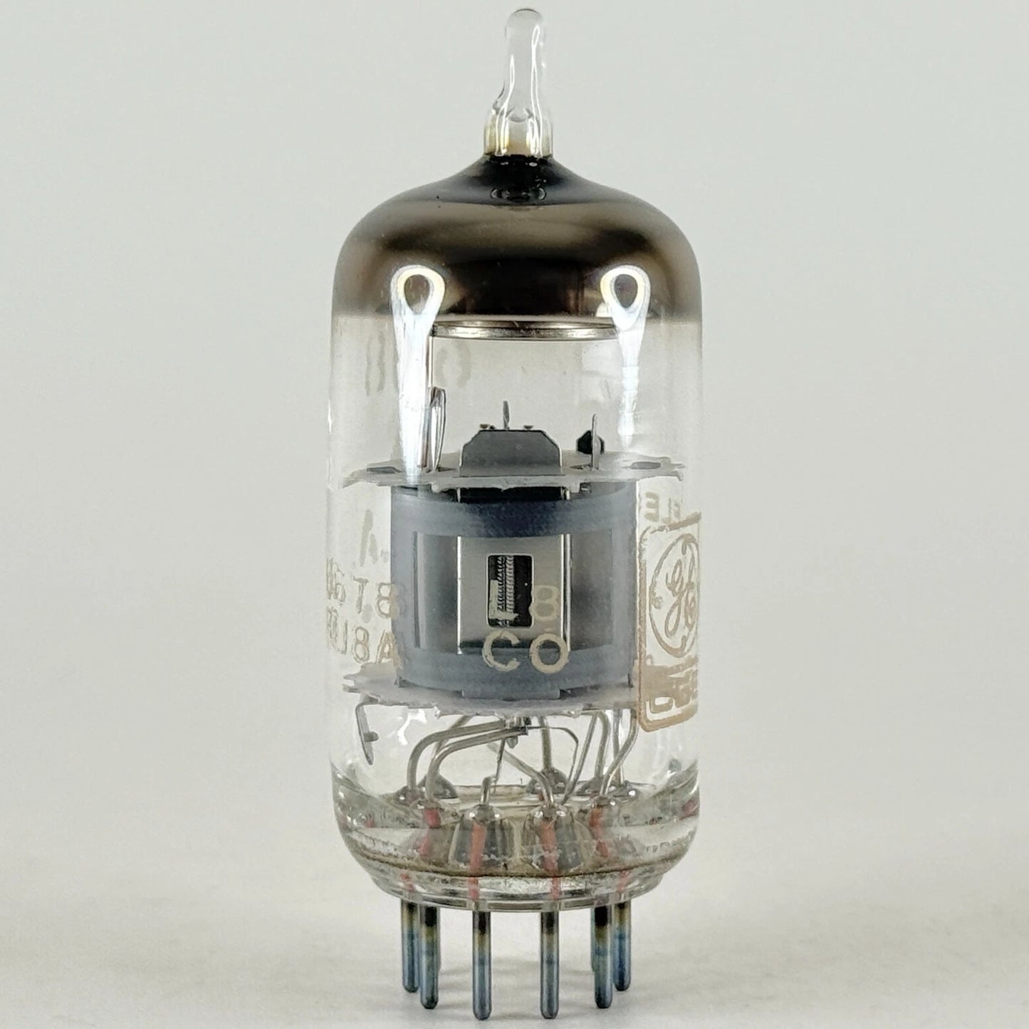 (1) Tested GE CGE 6U8A Tube Date Code L8CO Triode Pentode Converter 6U8 A Tube