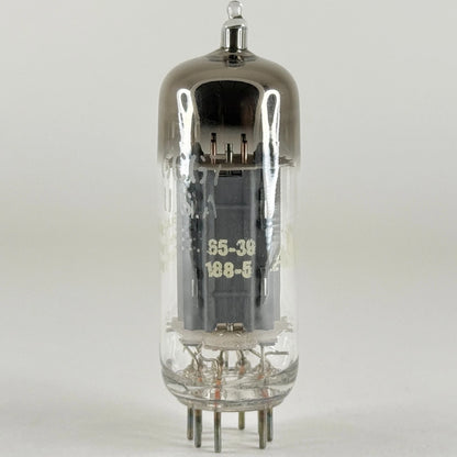 (1) Tested Admiral 6CG7 Tube Date Code 85-39 Gray Plates Halo Getter Twin Triode
