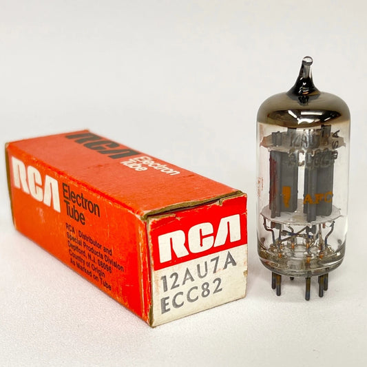 (1) Tested RCA 12AU7A ECC82 Tube Date Code AFC with Box RCA 12AU7 A Tube (a)