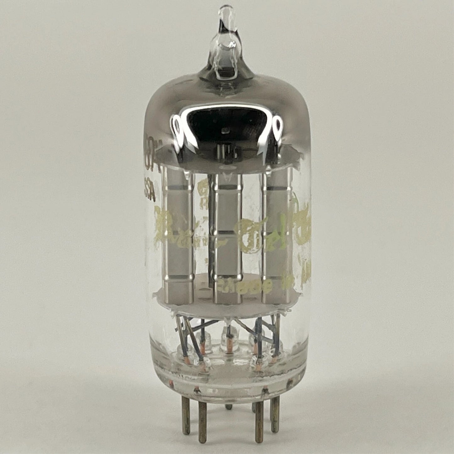 (1) Tested Rad-Tel 6T8A Tube Date Code 2-66 Rad Tel 6T8 A Triple Diode Triode