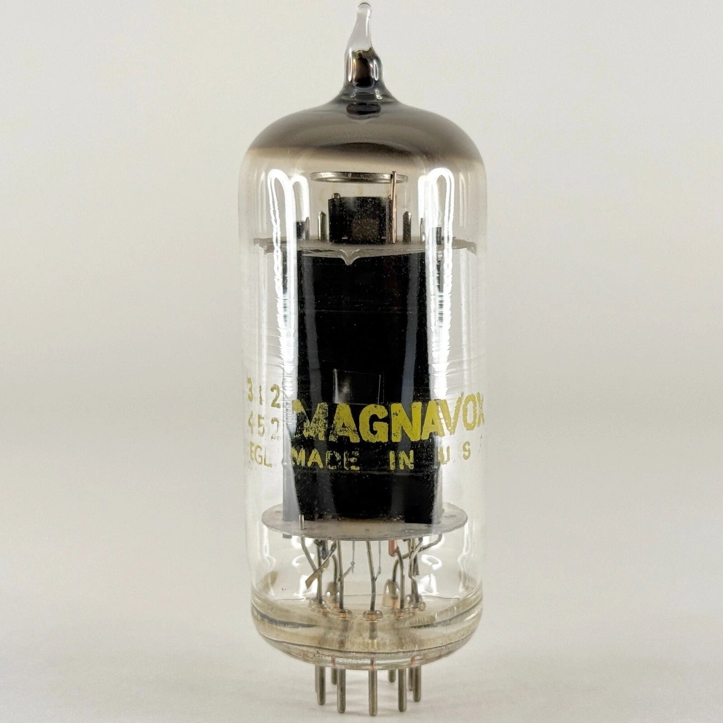 (1) Tested Magnavox 6GC5 Tube Date Code 452 EGL Noval Base Beam Power Tube