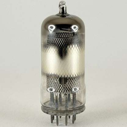 (1) Tested Valvo EBC41 Tube (6CV7) Rimlock Base Code 378 Double Diode Triode