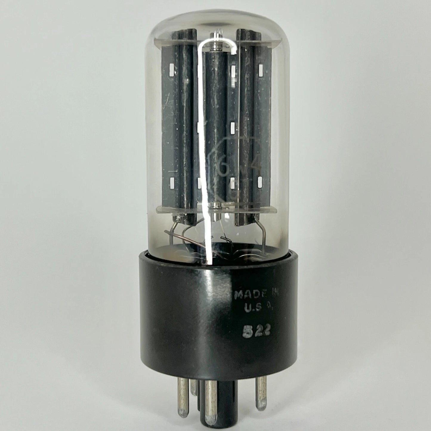 (1) Tested RCA 6W4GT Tube Date Code 522 RCA 6W4 GT Half Wave Vacuum Rectifier