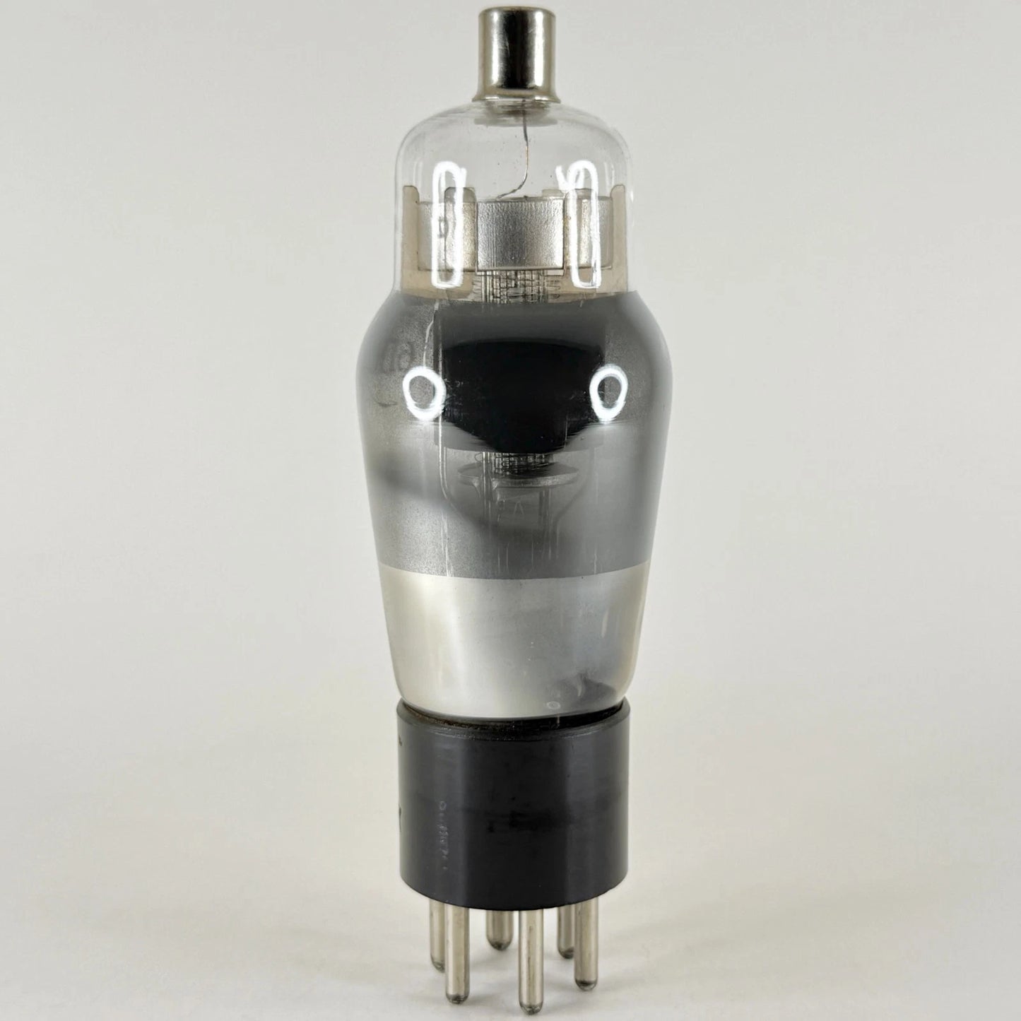 (1) Tested Silvertone 6D6 Tube Date Code 56X Engraved Base Pentode Tube