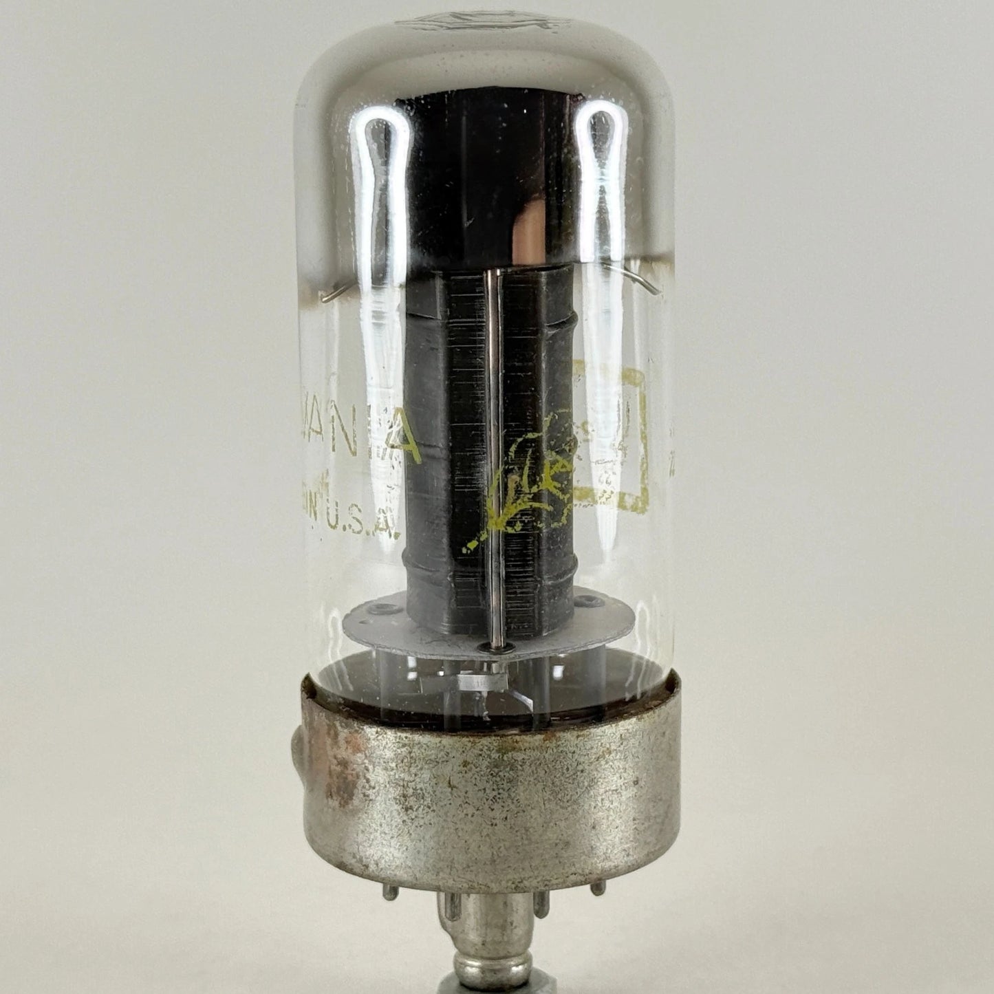 (1) Tested Strong Sylvania 7C5 Tube Date Code V2 Sylvania 7C5 Loctal Power Tube