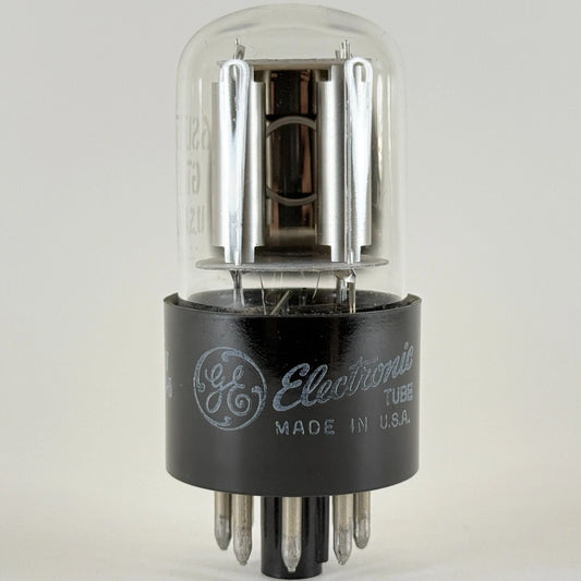 (1) Tested GE 6SL7GT Tube Silver Plates Date Code MT 6SL7 GT Twin Triode Tube