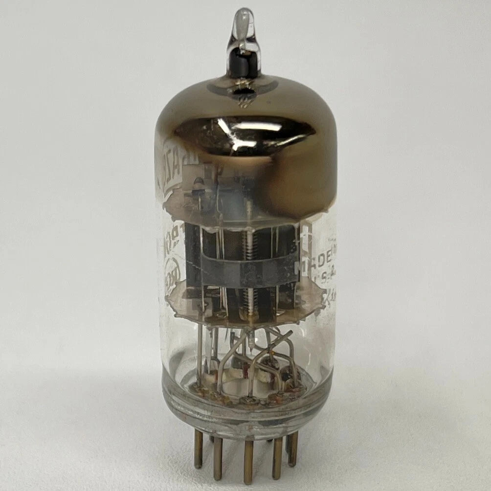 (1) Tested RCA 6AZ8 Tube with Box Date Code KG Medium Mu Triode Cutoff Pentode