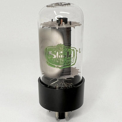 (1) Tested Strong Shield 6W6GT Tube Date Code 2-67 Shield 6W6 GT Beam Power Tube