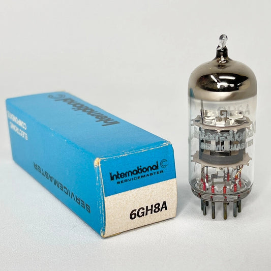 (1) Tested International Service Master 6GH8A Tube with Box Made in Hungary (a)