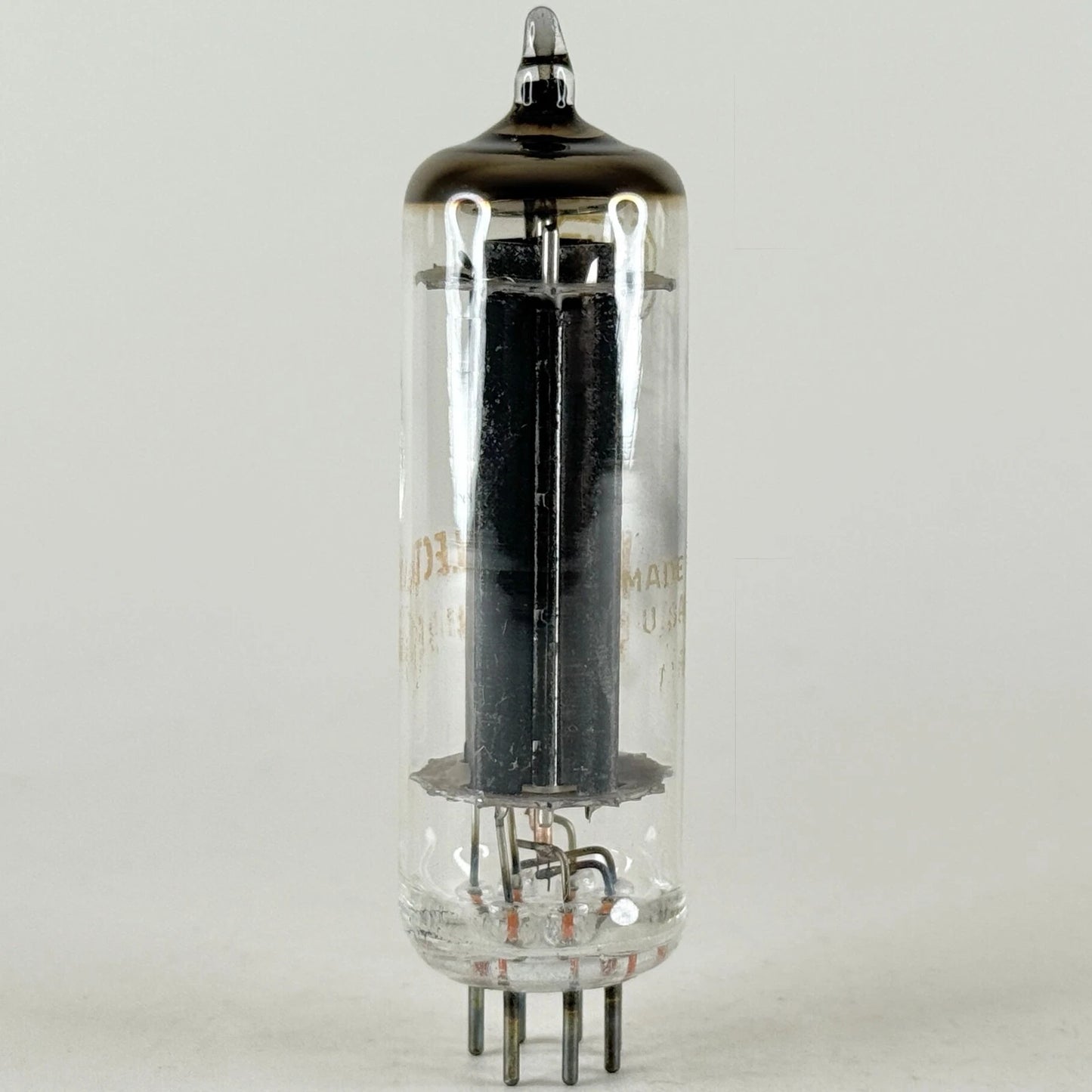 (1) Tested RCA 6CU5 with Box Date Code NF Black Plate Beam Power Pentode Tube