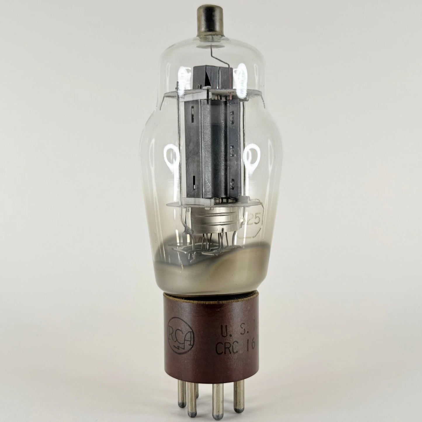 (1) Tested 1943 RCA USN CRC 1625 Tube Date Code K4E RCA 1625 Coke Bottle Tube