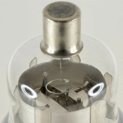 (1) Tested Silvertone 6D6 Tube Date Code 56X Engraved Base Pentode Tube