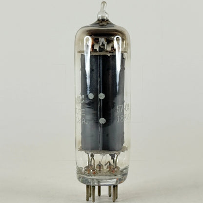 (1) Tested GE 35B5 Tube Date Code 57-04 Beam Power Output Vacuum Tube (a)