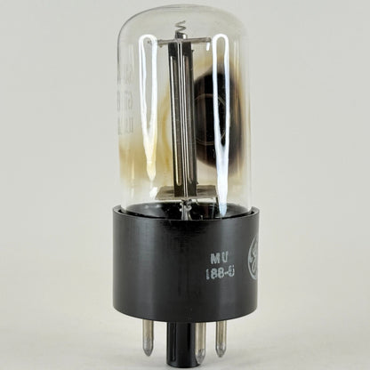 (1) Tested GE 6AX4GTB Tube Date Code MU General Electric 6AX4 GTB Rectifier