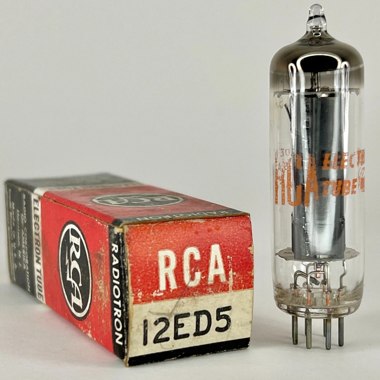 (1) Tested RCA 12ED5 Tube with Box Date Code AF RCA Beam Power Vacuum Tube