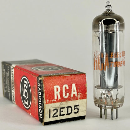 (1) Tested RCA 12ED5 Tube with Box Date Code AF RCA Beam Power Vacuum Tube