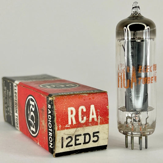 (1) Tested RCA 12ED5 Tube with Box Date Code AF RCA Beam Power Vacuum Tube