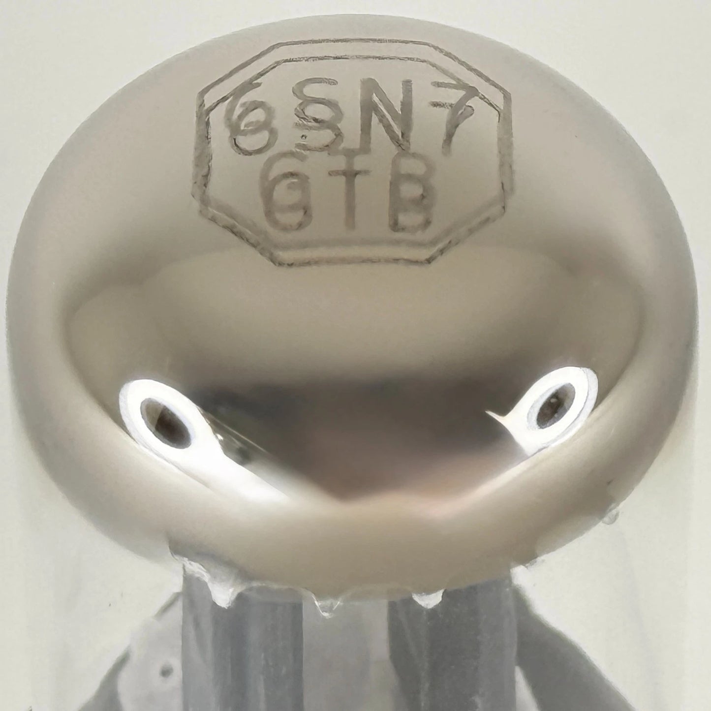 (1) Tested Balanced Westinghouse 6SN7GTB Tube Black Plates Code 7R04 6SN7GT