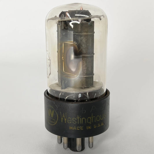 (1) Tested Westinghouse 6AU5GT Tube Date Code 2-09 Westinghouse 6AU5 GT Tube