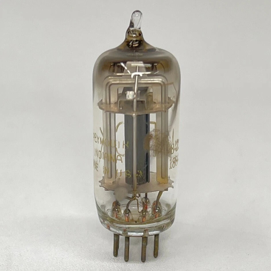 (1) Tested Meck 12AT6 Tube Date Code 8-22 GE EIA Code Twin Diode High Mu Triode