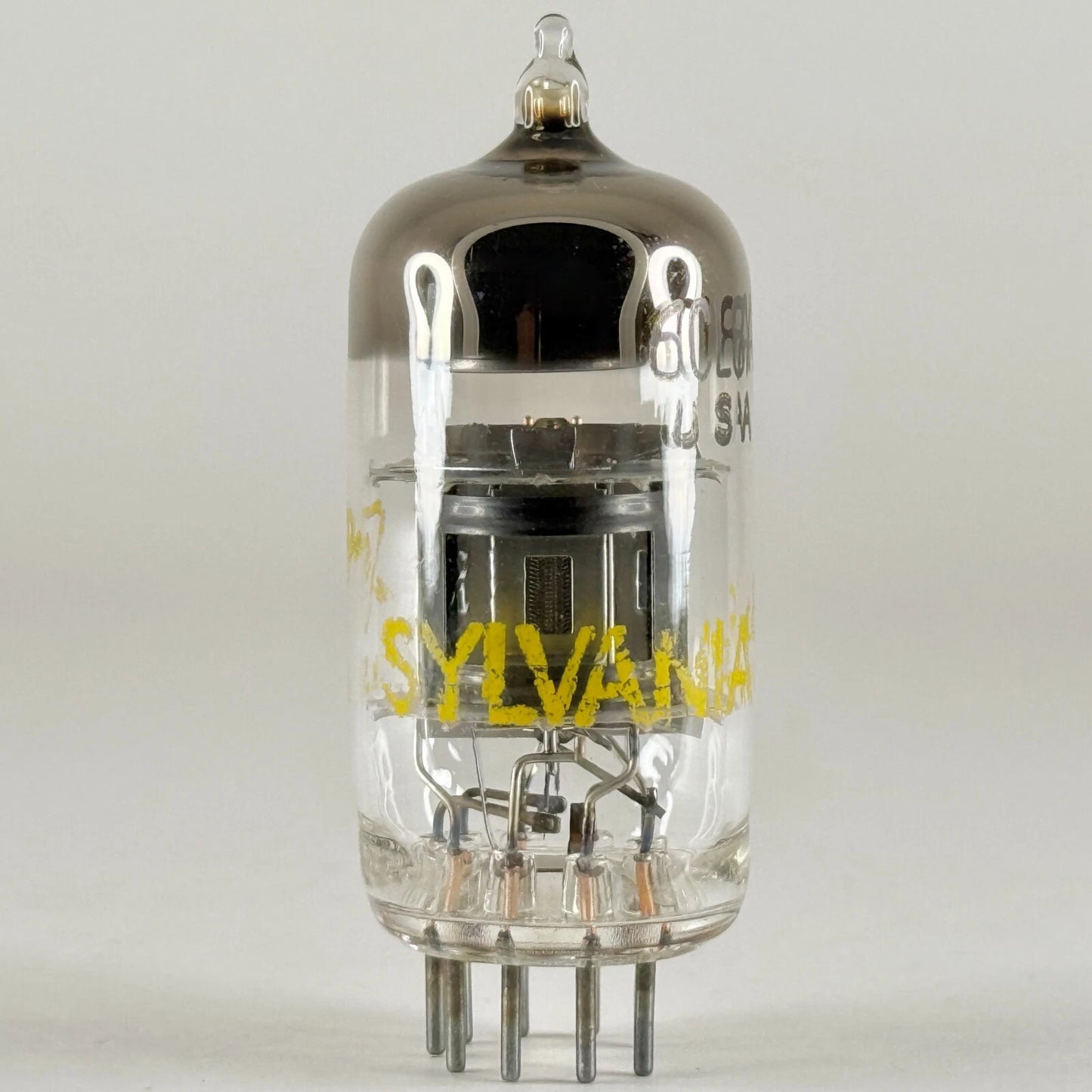 (1) Tested Sylvania 6CL8A Tube Date Code dc ALD Sylvania 6CL8 A Tube