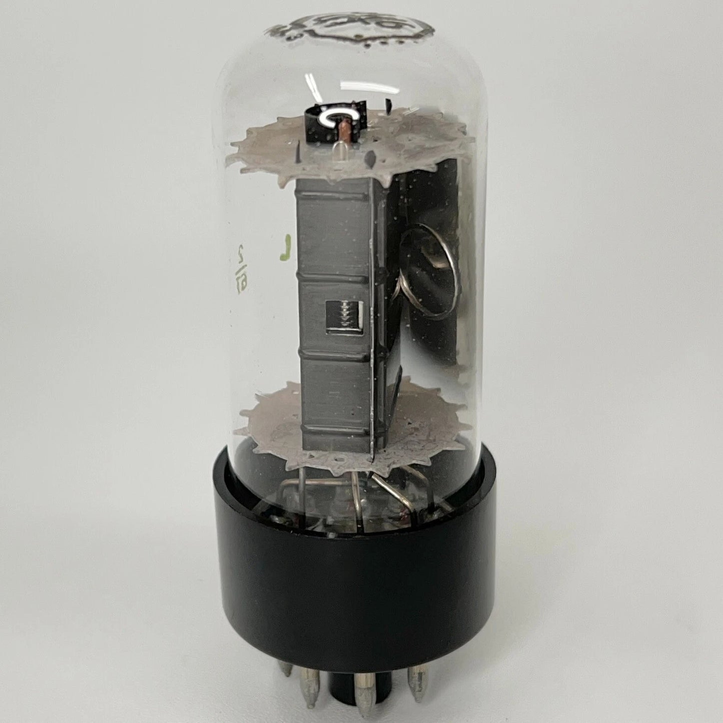 (1) Tested Strong Shield 6W6GT Tube Date Code 2-67 Shield 6W6 GT Beam Power Tube