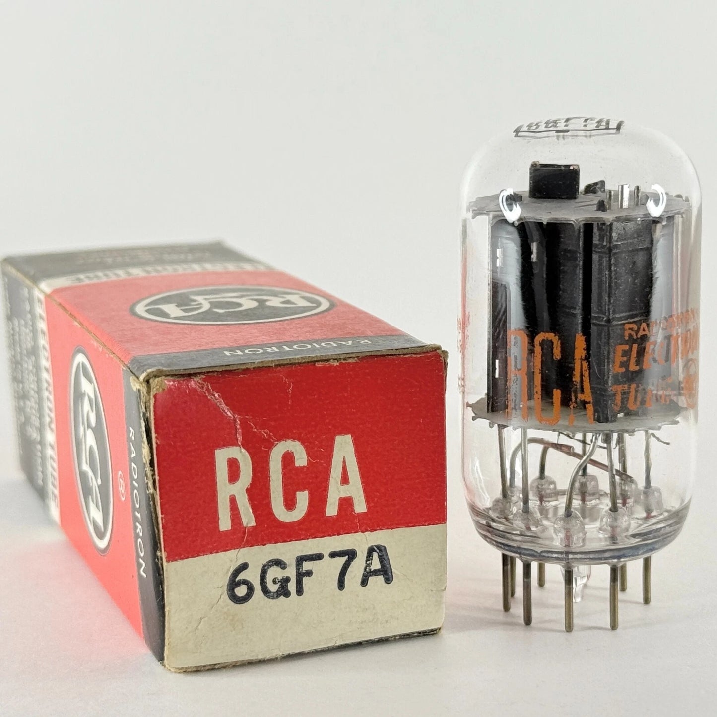 (1) Tested RCA 6GF7A Tube with Box Date Code CB RCA 6GF7 A Dual Triode Tube