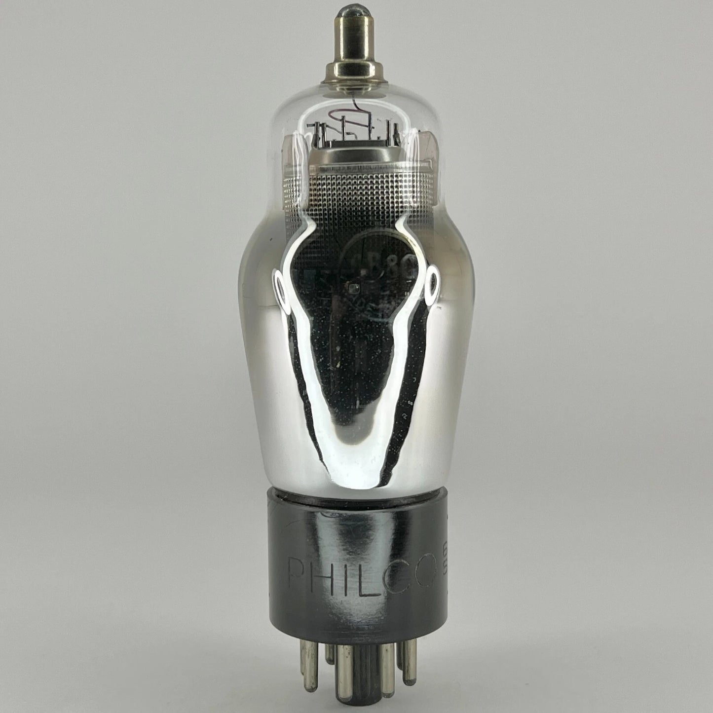(1) Tested Philco 6B8G Tube Date Code 6S Engraved Base 6B8 G Twin Diode Pentode