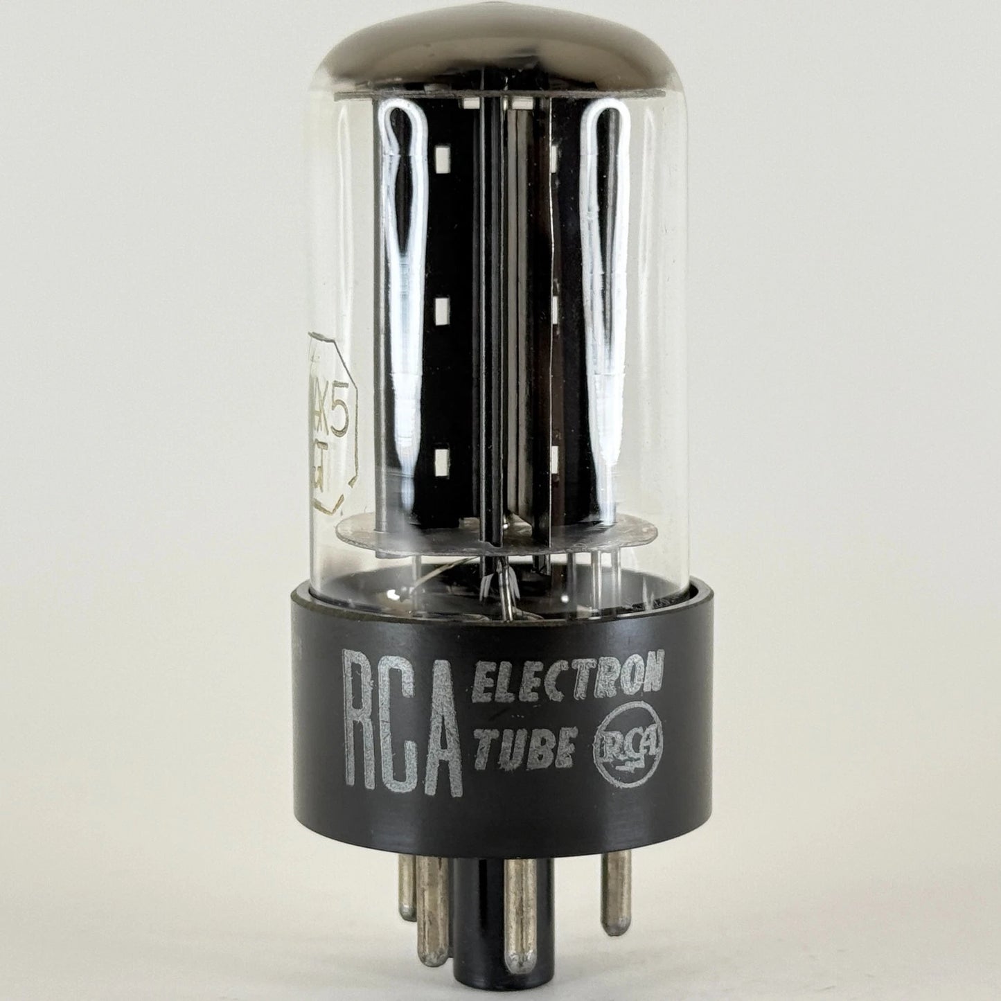 (1) Tested RCA 6AX5GT Tube Date Code 5-30 RCA 6AX5 GT Full Wave Rectifier Tube