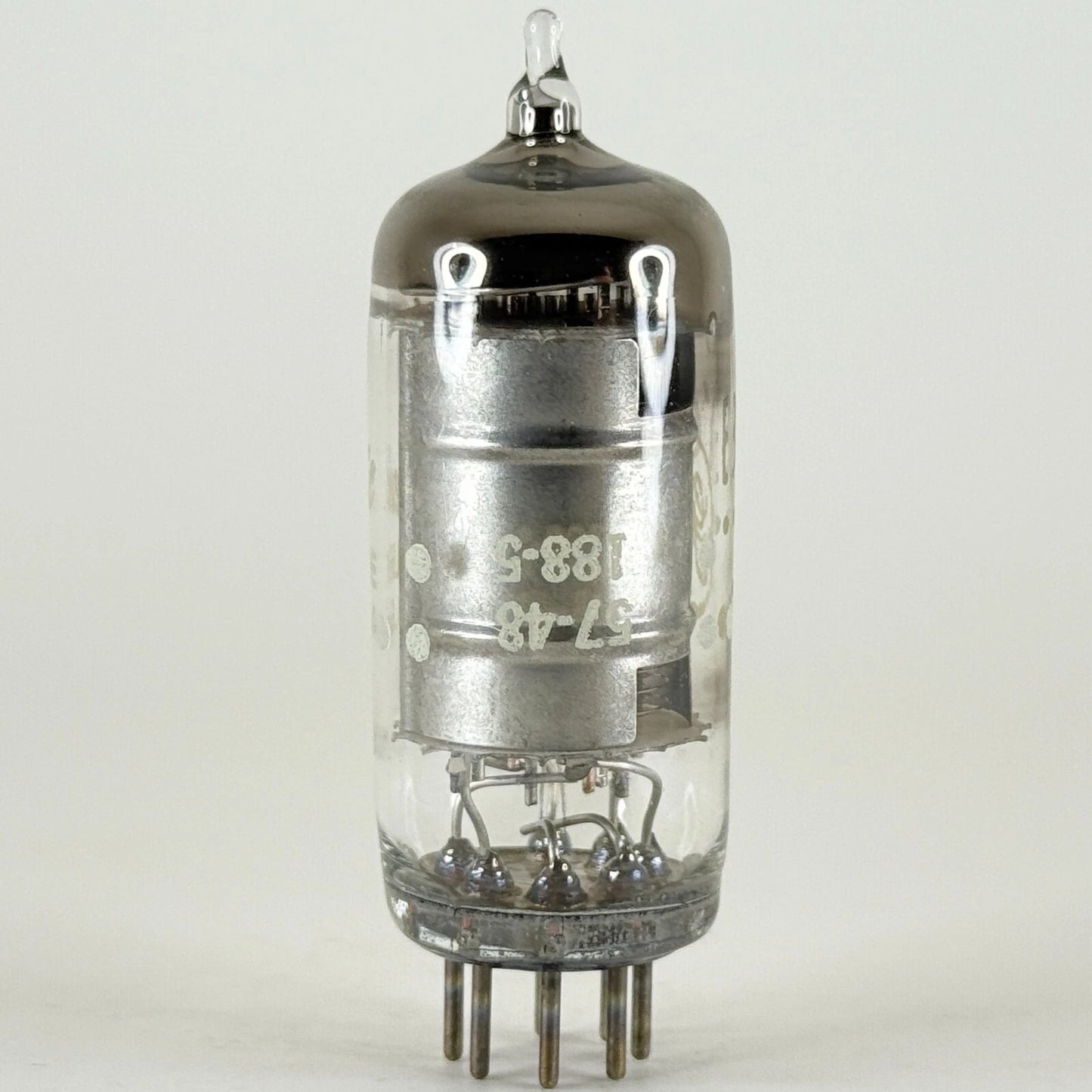 (1) Tested GE 6BY6 Tube Date Code 57-48 Pentagrid Amplifier Tube