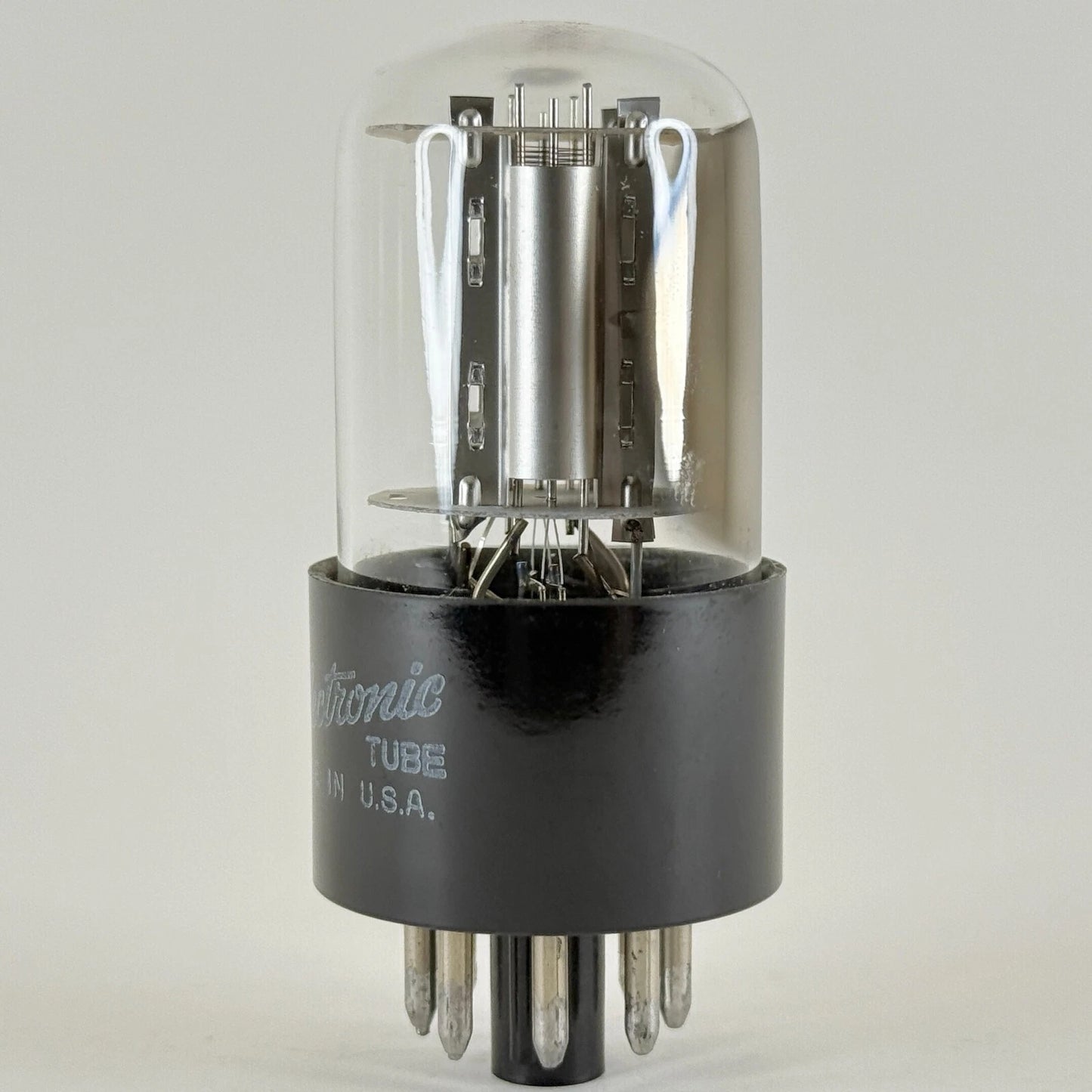 (1) Tested GE 6SL7GT Tube Silver Plates Date Code MT 6SL7 GT Twin Triode Tube