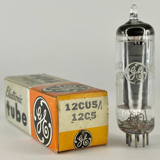 (1) Tested GE 12CU5/12C5 Tube with Box Code CE General Electric 12CU5 12C5 Tube