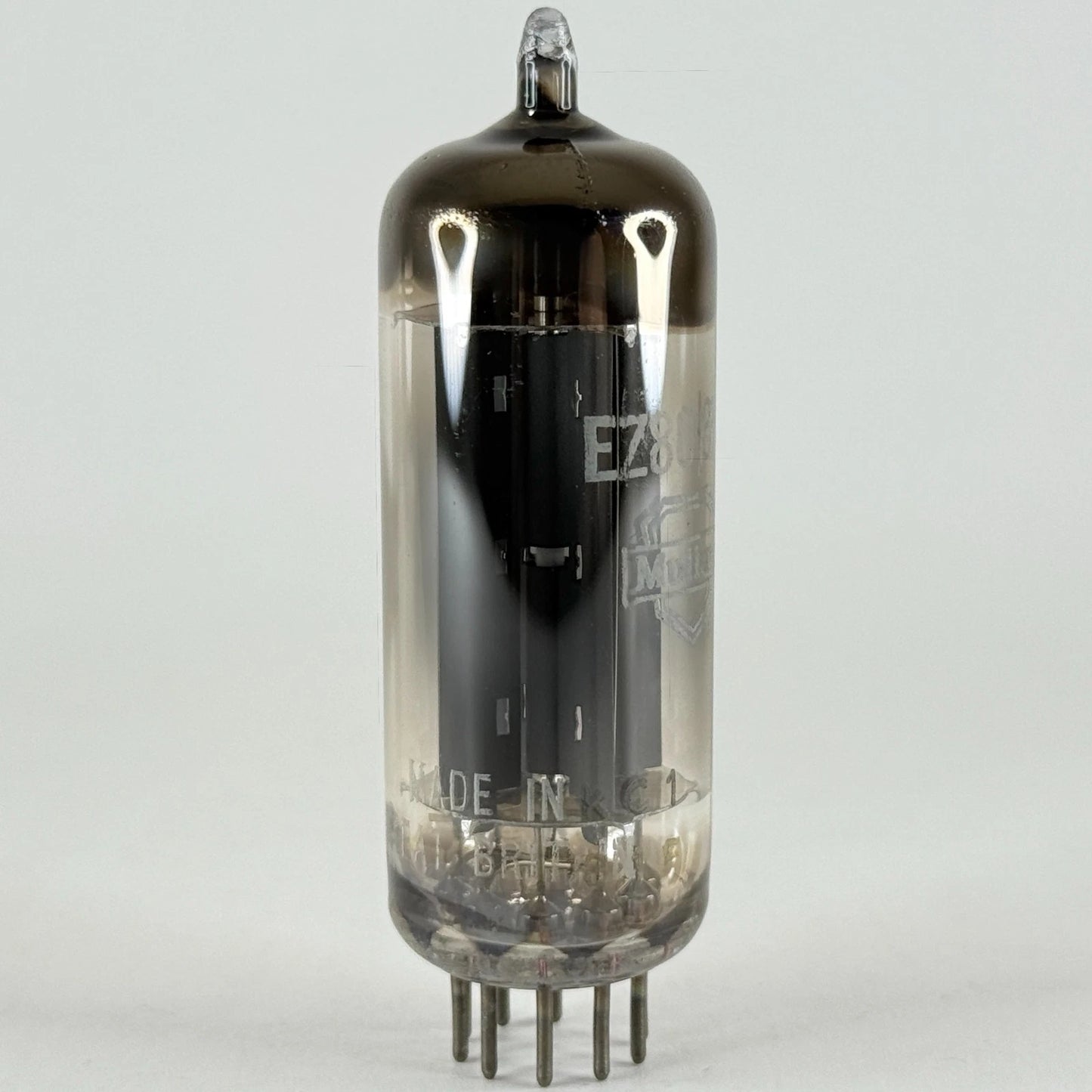 (1) Tested Strong Balanced NOS Mullard EZ80/6V4 Tube Code KC1 B1F 6V4 Tube EZ80