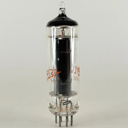 (1) Tested Sylvania 6CU5 with Box Date Code HG EDF Black Plate Power Pentode