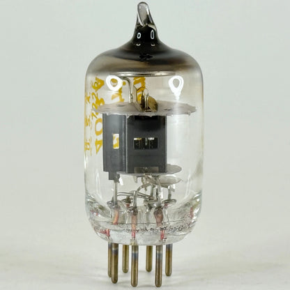 (1) Tested 1972 Western Electric 408A Tube Black Plates O Halo Getter Code 7226
